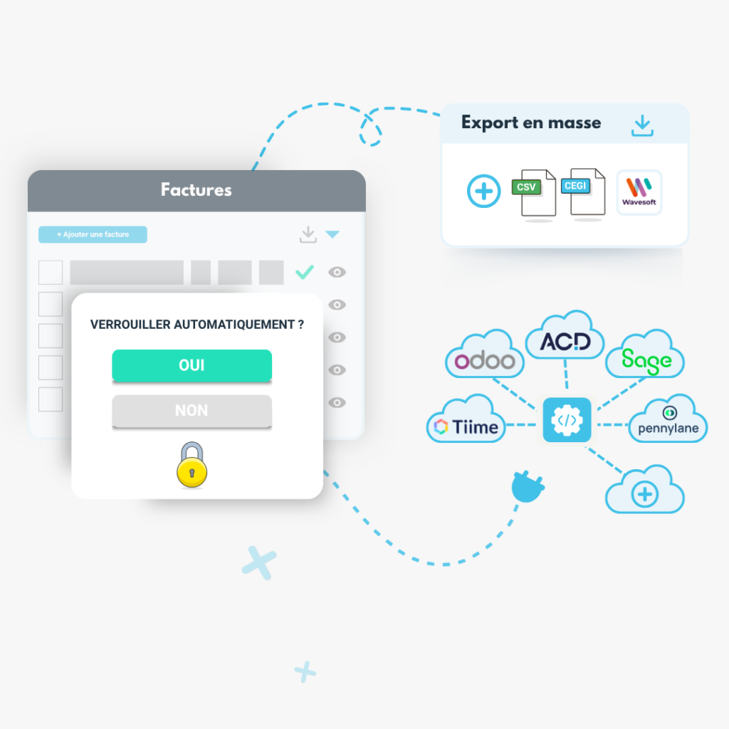 Export comptable et synchronisation