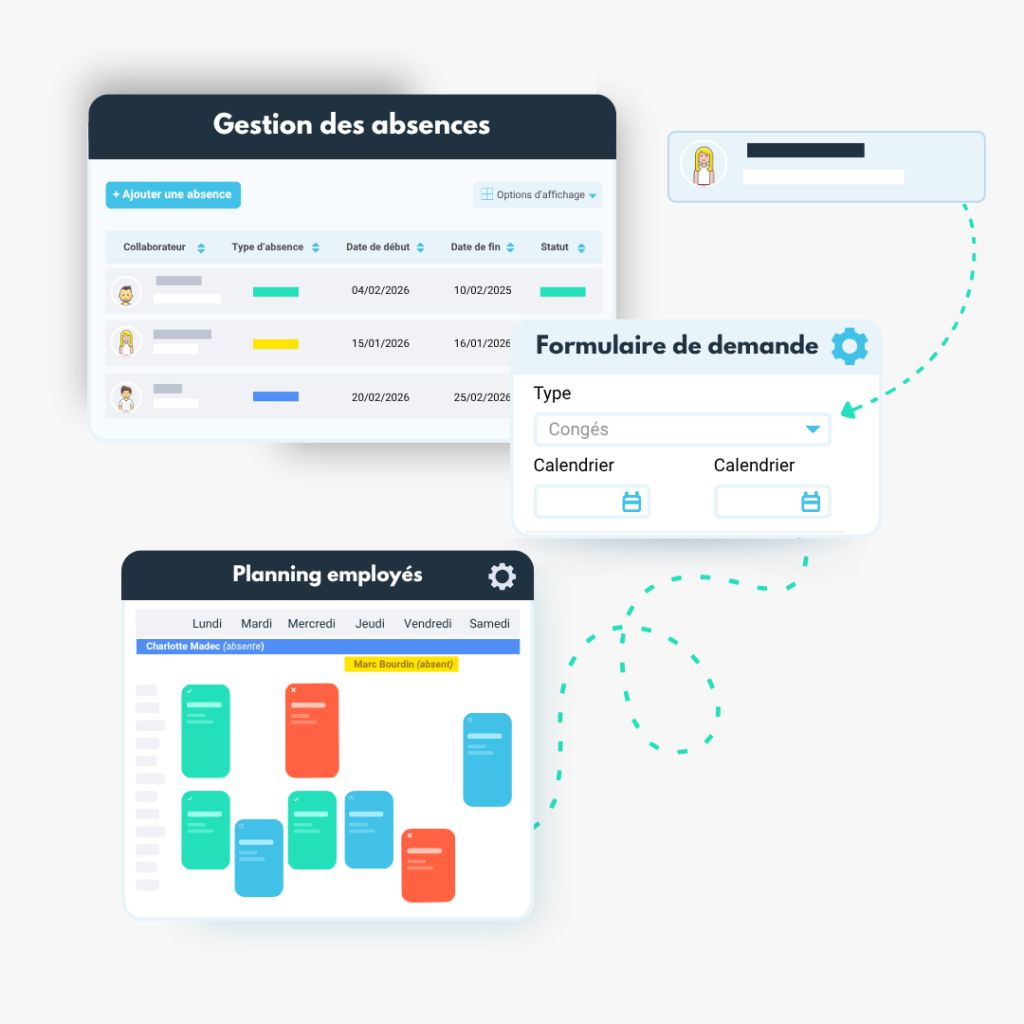 Gestion des absences et congés