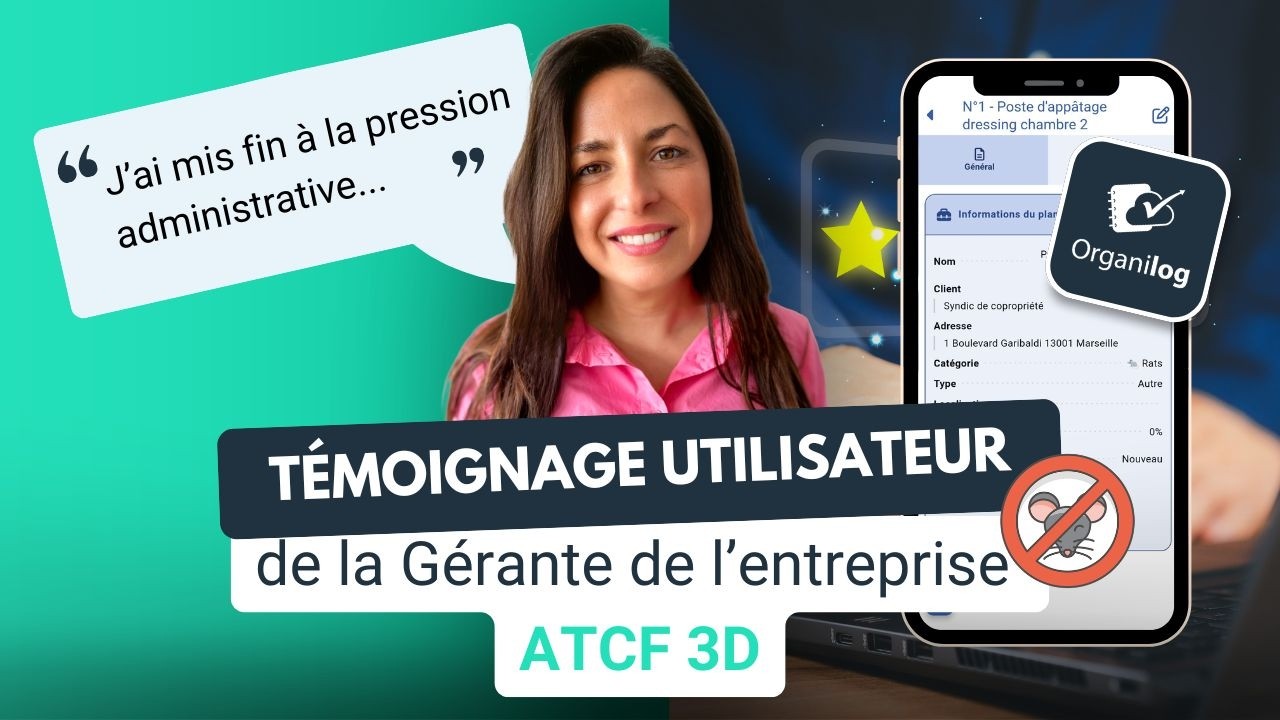 Témoignage ATCF 3D — logiciel dératisation