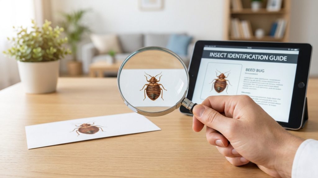 Identification insecte appartement : le diagnostic expert